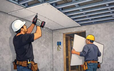 The Drywall Goes Up! And Much More…